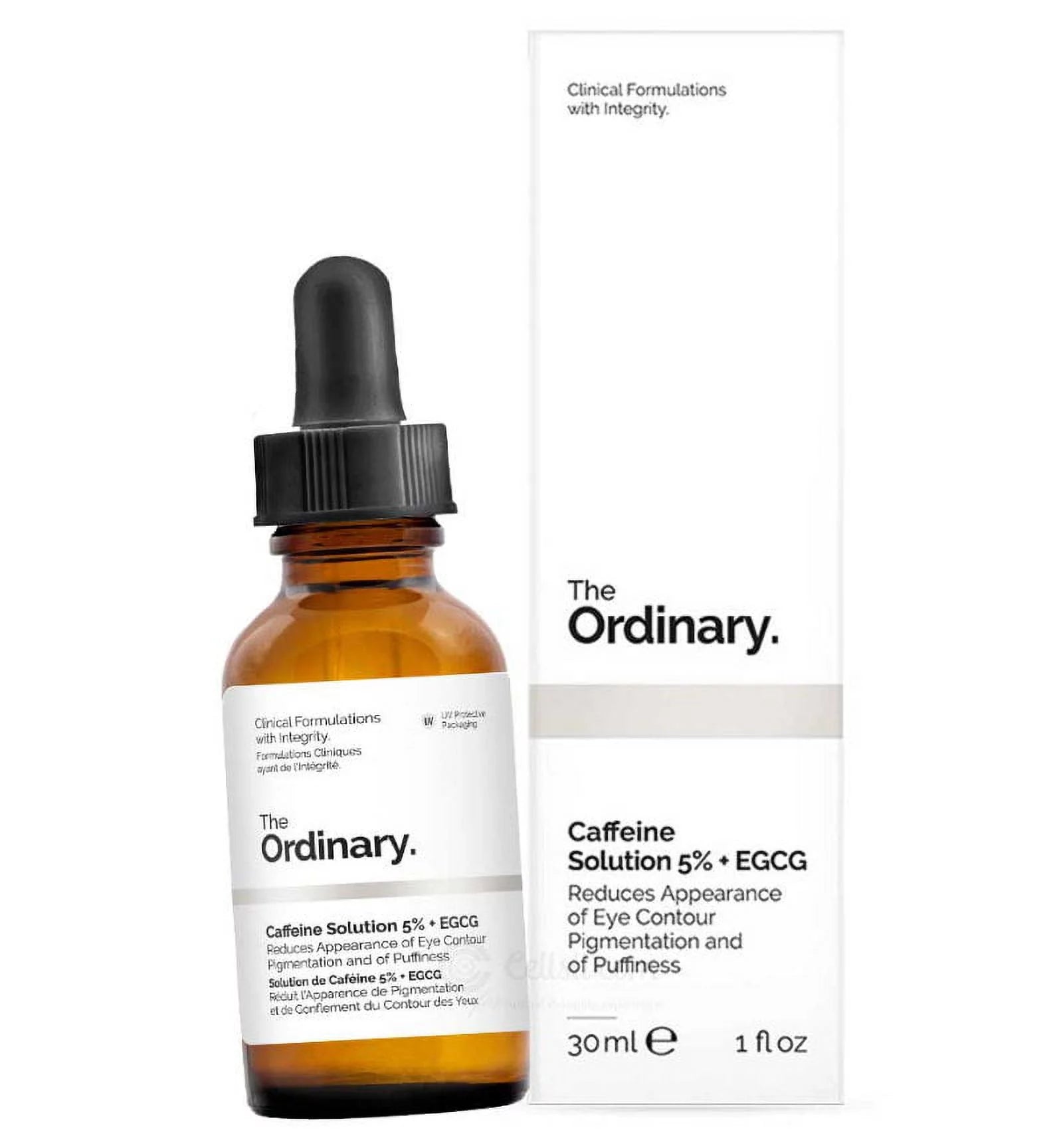 Caffeine Solution 5% + Egcg (30Ml): Reduces Appearance of Eye Contour Pigmentation and Puffiness