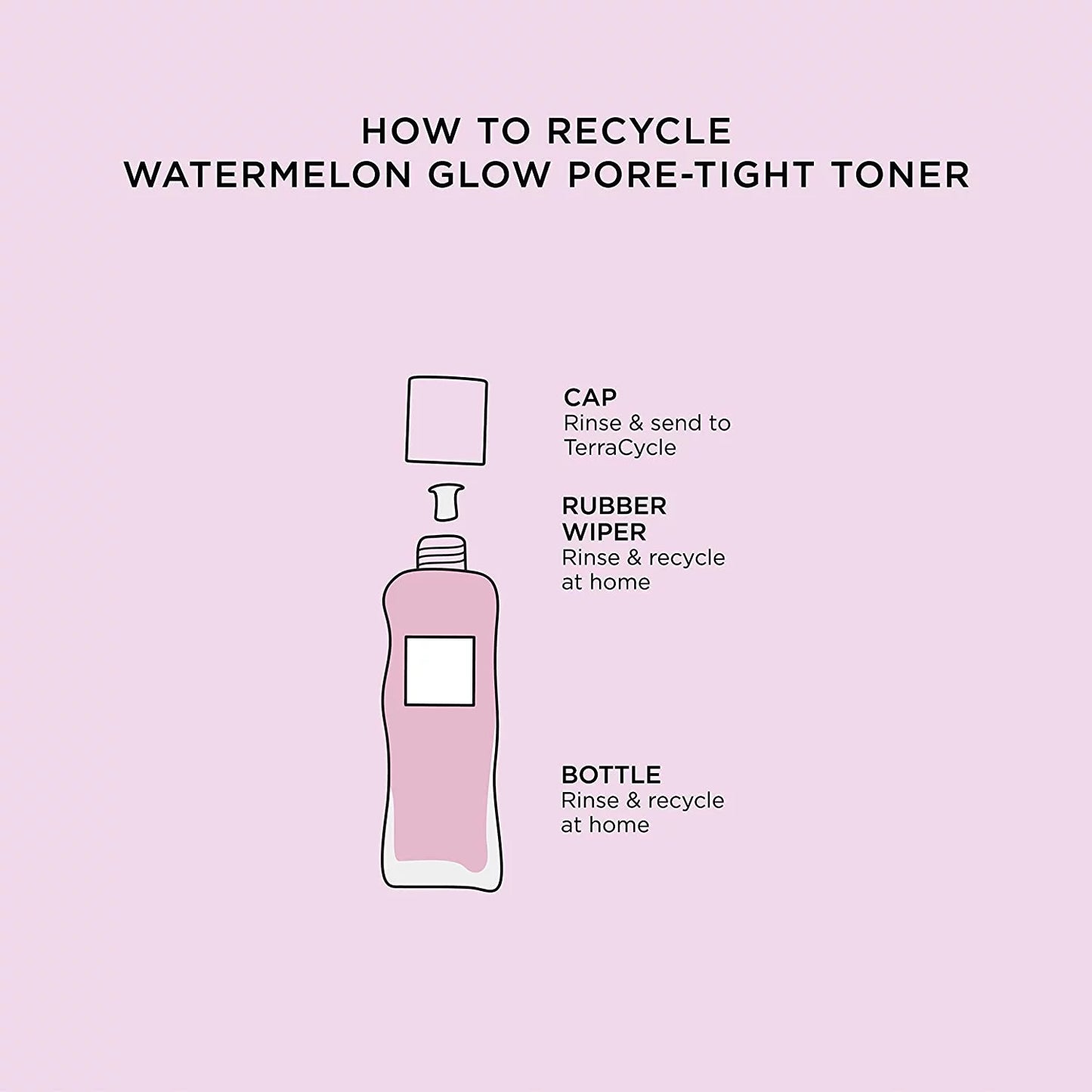 Watermelon Glow PHA + BHA Pore-Tight Face Toner - PHA Hydrating Toner & BHA Exfoliant with Cactus Water, Cucumber, Tea Tree & Hyaluronic Acid for a Smooth Watermelon Glow (150Ml)