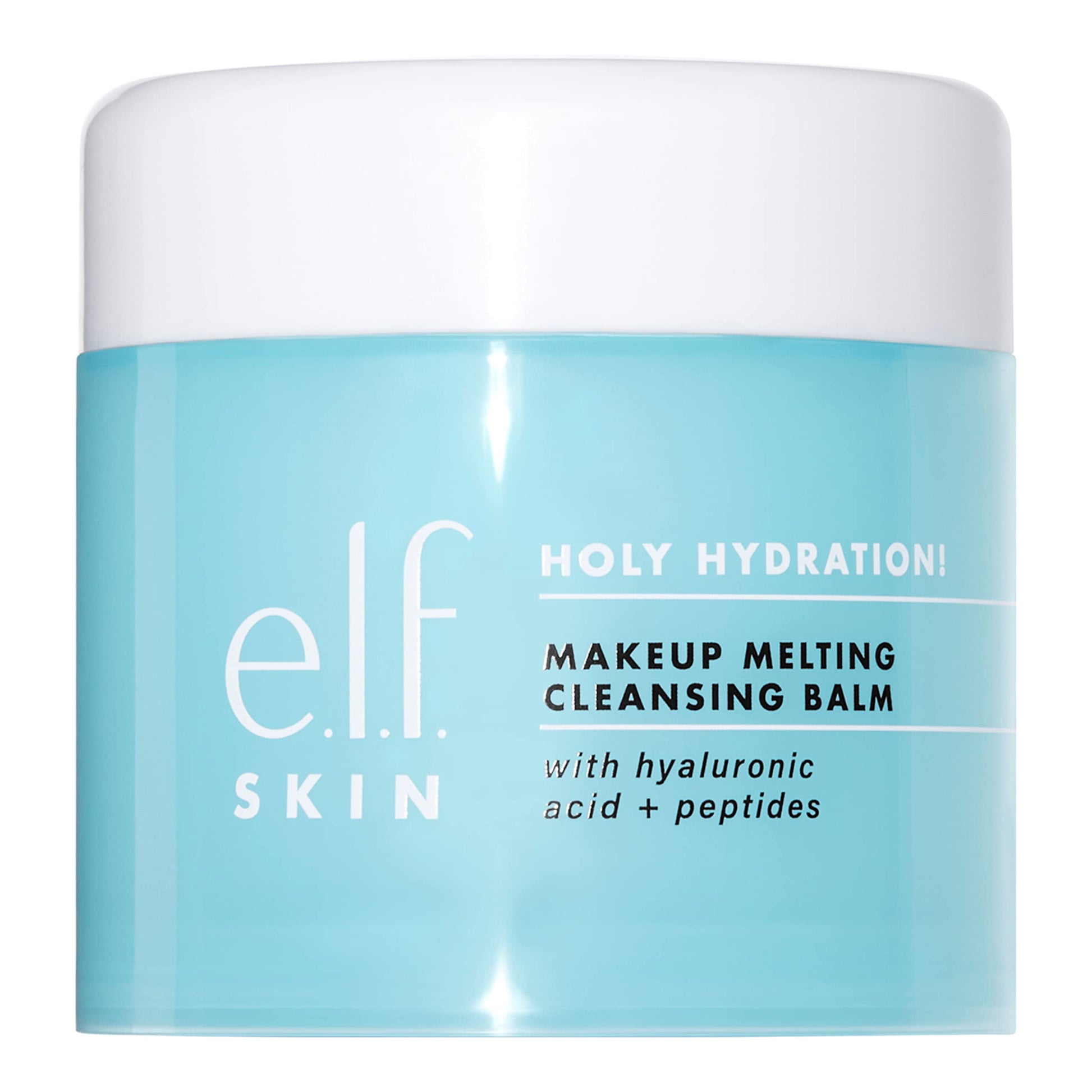 Holy Hydration! Makeup Melting Cleansing Balm, Face Cleanser & Makeup Remover, Infused with Hyaluronic Acid to Hydrate Skin, 2 Oz.