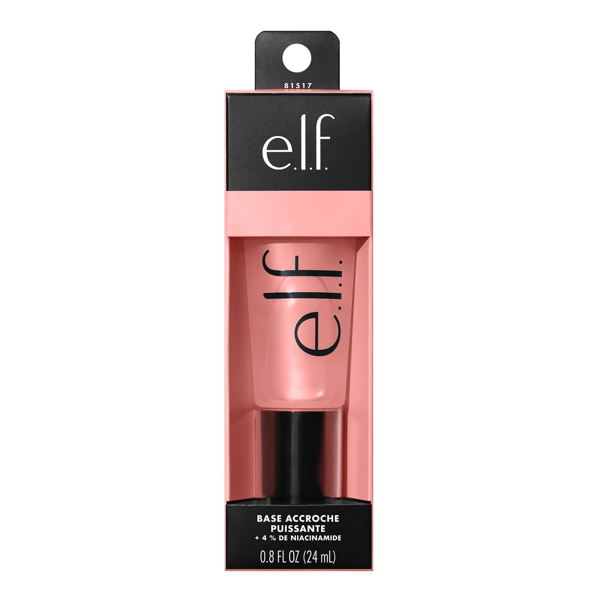 E.L.F. Power Grip Primer + 4% Niacinamide, 0.8 Fl Oz